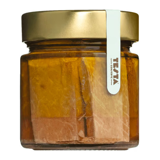 Testa Conserve Bauchfleisch vom Roten Thun in Olivenöl 235 g - Bild 2