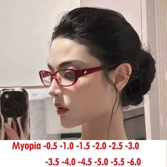 OLOEY Red Desire Korrektionsbrille, Vollrand, Kunststoff, Rot - Bild 1