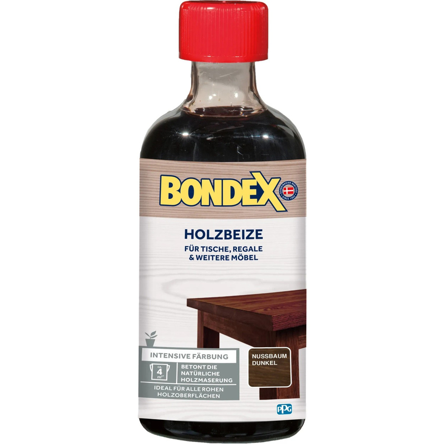 Bondex Holzbeize Nussbaum dunkel Braun 250 ml - Bild 2