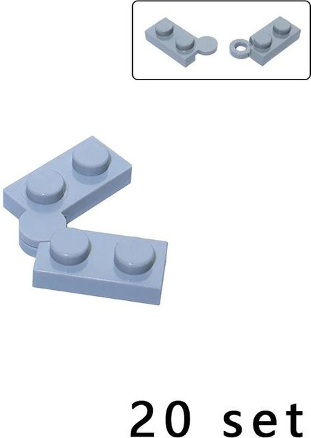 LEGO Scharnierplatte 1x4 Drehbar, Zubehör, 20-teiliges Set, ab 14 Jahren - Bild 1