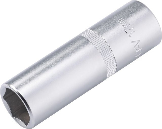 LUX-TOOLS Stecknuss 17 mm in Silber mit 1/2 Zoll Antrieb - Bild 1