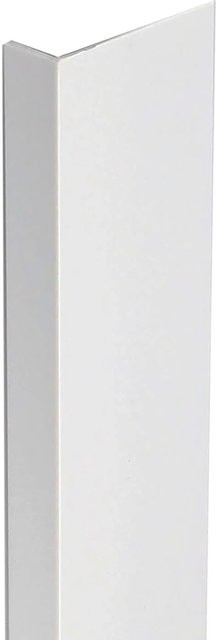 Arcansas Winkelprofil ungleichschenklig aus PVC in Weiß, B/H: 25 mm x 20 mm, Länge: 1.000 mm - Bild 1