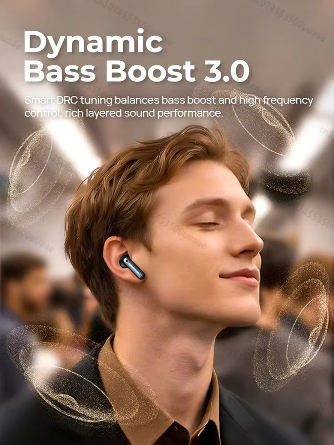 Monster AirStar A03 ANC True Wireless Bluetooth 6.0 Ohrhörer mit Hybrid Aktiver Geräuschunterdrückung und tiefem Bass in Schwarz - Bild 3