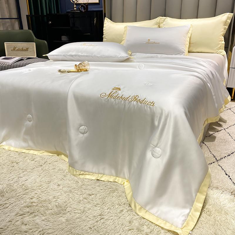Bonenjoy Sommer Steppdecke Dünne Bettdecke Weich und Kühl B/B: 150 x 200 cm - Bild 1