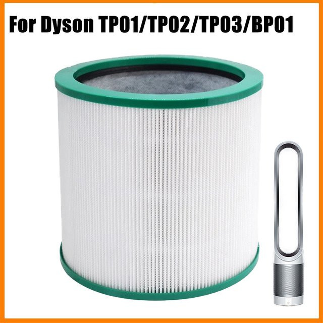 Kompatible HEPA-Filterkartuschen in Weiß für Dyson Luftreiniger TP01, TP02, AM11 und BP01 - Bild 1