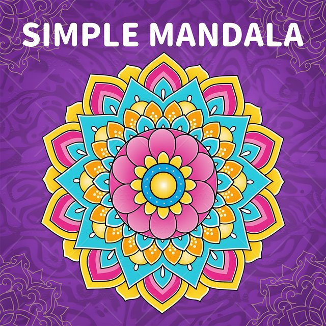 Mandala-Malbuch zur Stresslinderung und Entspannung - Bild 1