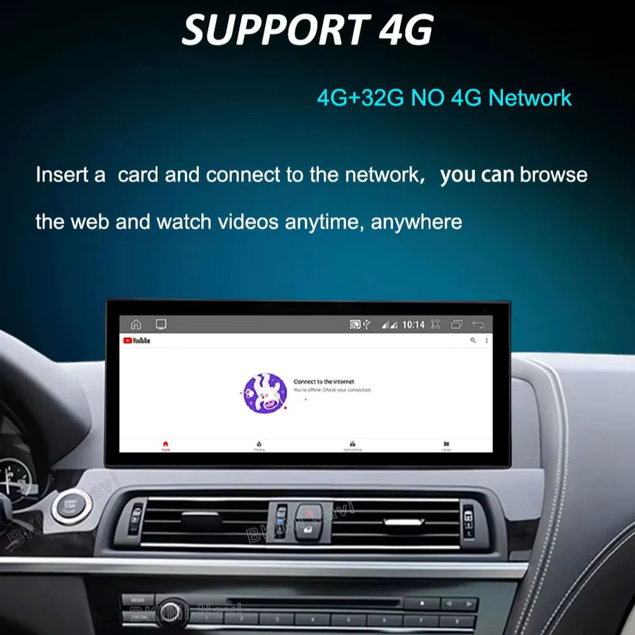 LIARO-NAVI Android Auto Videoplayer mit Carplay und GPS für BMW 5er G30 G32 in Schwarz - Bild 3