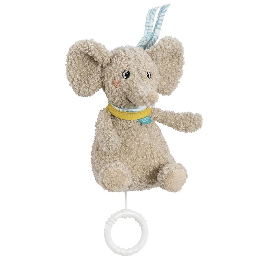 Fehn Mini-Spieluhr Elefant Erik, Plüsch / Textil, ab 0 Jahre - Bild 1