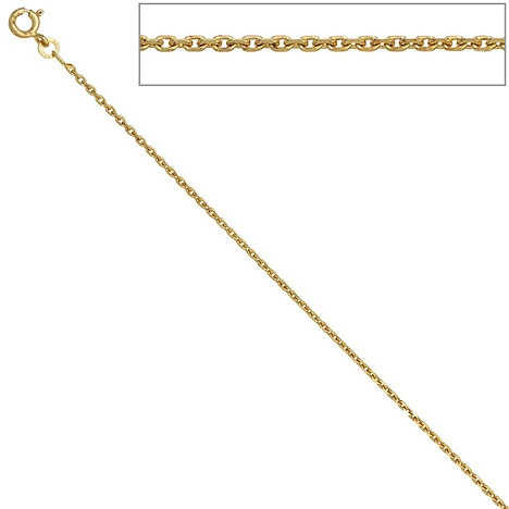 Colfem Ankerkette 333 Gelbgold, 1,6 mm, 40 cm, Unisex - Bild 1