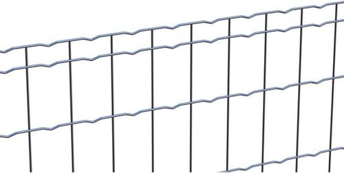 Alberts Fix-Clip Pro Schweißgitter aus Stahl in Anthrazit-Metallic, kunststoffbeschichtet und verzinkt, Höhe: 122 cm - Bild 2