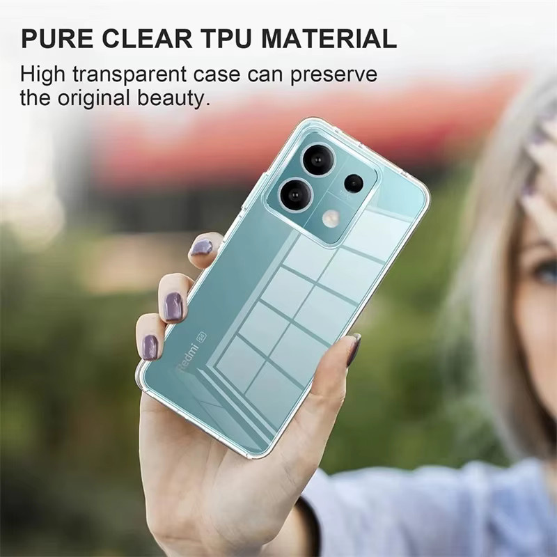360 Grad Vollsilikonhülle für Xiaomi Mi 17 15 14 Ultra 13 12 Lite 12T 11T 10T 15T 14T Pro Transparent - Bild 4
