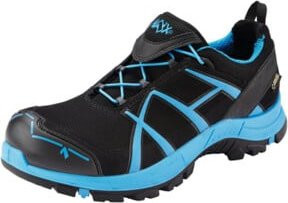 HAIX Black Eagle 40.1 Low Sicherheitsschuhe S3 in Schwarz-Blau Gr. 49 - Bild 1