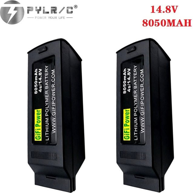 Yuneec Ersatz Li-Ion Akku für Typhoon H und H480, 14,8V 8050mAh, Schwarz - Bild 1