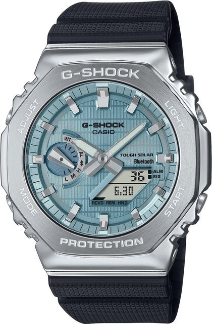 Casio G-Shock G-Steel Armbanduhr, Solar, Edelstahl, 44 mm, Herren - Bild 1