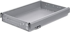 Hettich Schreibtisch-Stahlschublade mit OrgaLine Systema Top in Aluoptik Matt Silber - Bild 1