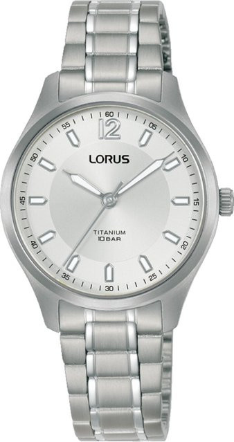 Lorus Armbanduhr Titanium, Quarz, Silber, 30 mm, Damen, 10 ATM - Bild 1