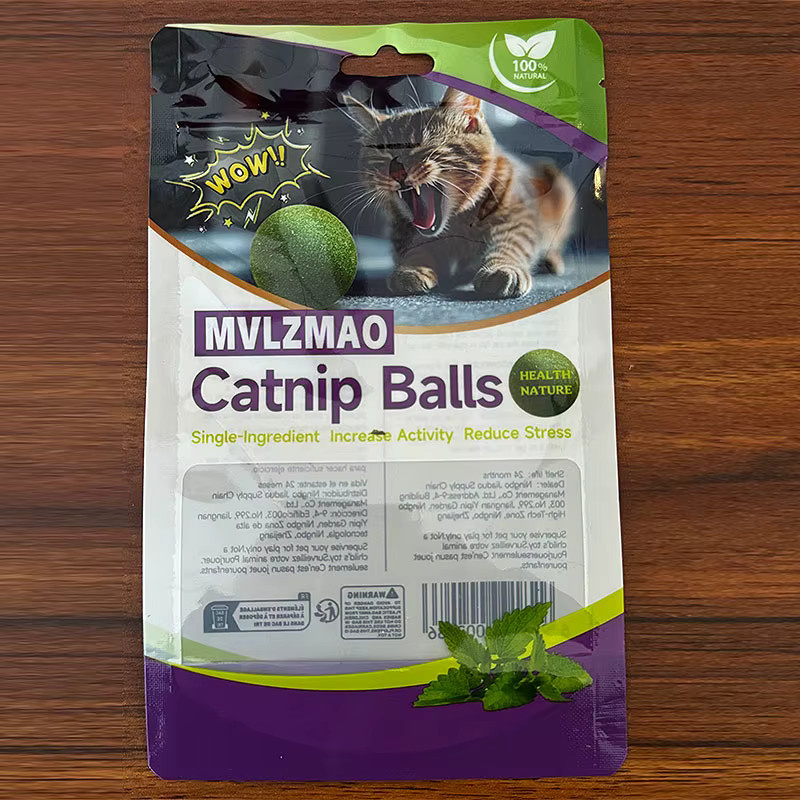 Mint Toys Essbarer Katzenminze-Ball, Spielzeug - Bild 3