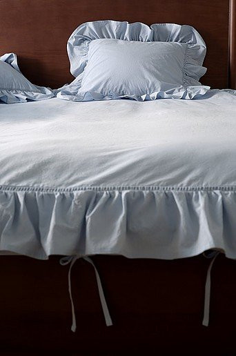Jotex Bettbezug BARDOT aus Baumwolle, Blau, B/H: 140 x 200 cm - Bild 1