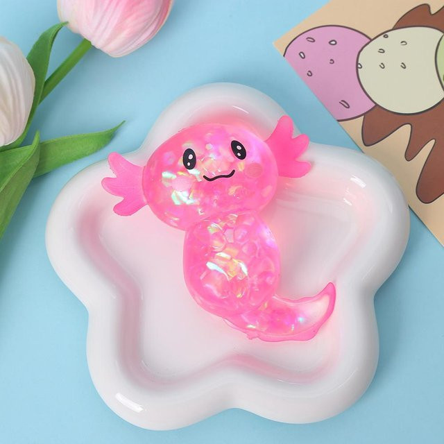 Topmix Nee Doh Cartoon Glitzer Salamander Fidget Spielzeug - Bild 1