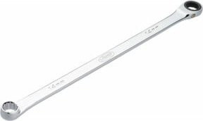Vigour Ratschen-Ringschlüssel V7031-14 extra lang, SW 14 mm, Silber - Bild 1