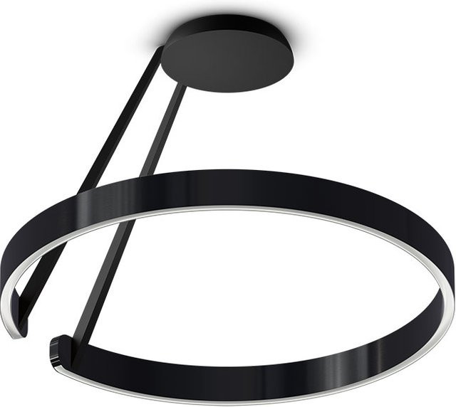 Occhio Mito Aura Alta LED-Deckenleuchte in Schwarz Matt mit Black Phantom Kopf und Occhio air Modul, dimmbar, CCT Farbtemperatur anpassbar - Bild 1