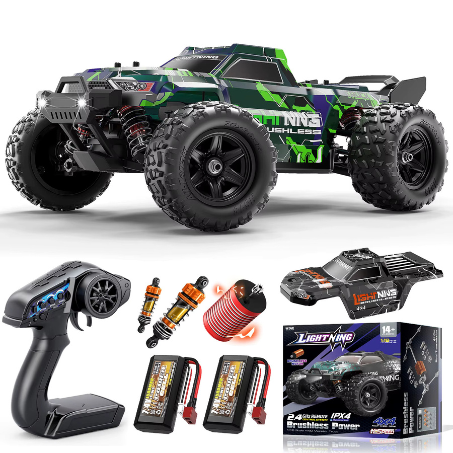 Womaqu RC-Truck, 1:18, bürstenlos, 4WD, Offroad RTR, ab 10 Jahren - Bild 8