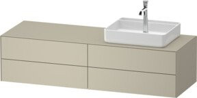 Duravit Waschtischunterschrank White Tulip in White, B/T: 160 x 55 cm - Bild 1