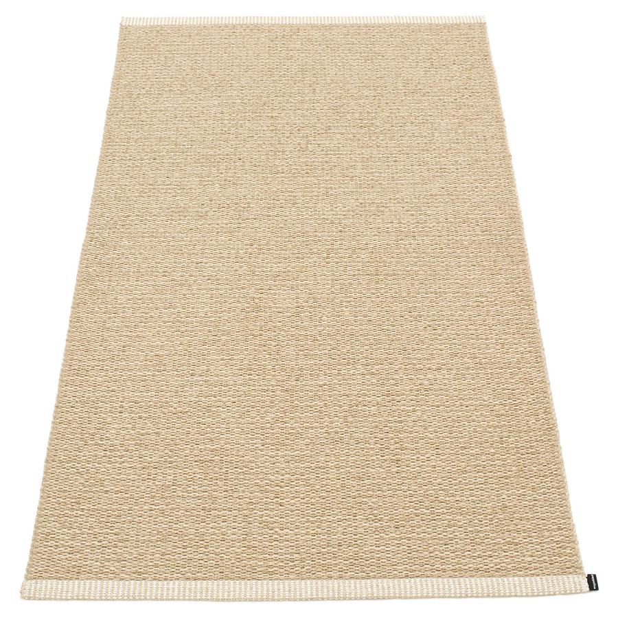 Pappelina Mono Teppich beige / light nougat B/T: 85 x 160 cm - Bild 1