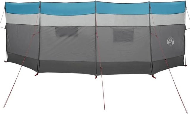 vidaXL Camping-Windschutz Blau, Wasserdicht, B: 510 cm, H: 153 cm - Bild 1