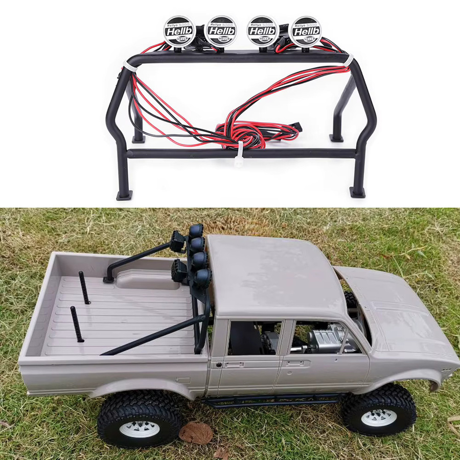 RC4WD Metall-Rollkäfig-Gestell, Zubehör, Schwarz - Bild 2