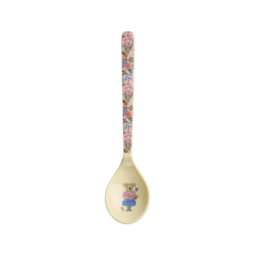 Rice Melamin Teelöffel Nathalie Lété Print in Pink - Bild 1