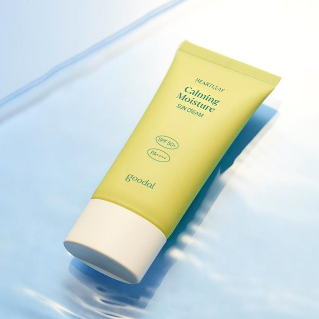 GOODAL Clear Houttuynia Cordata Sonnencreme LSF 50+, 50 ml, Empfindliche Haut - Bild 1