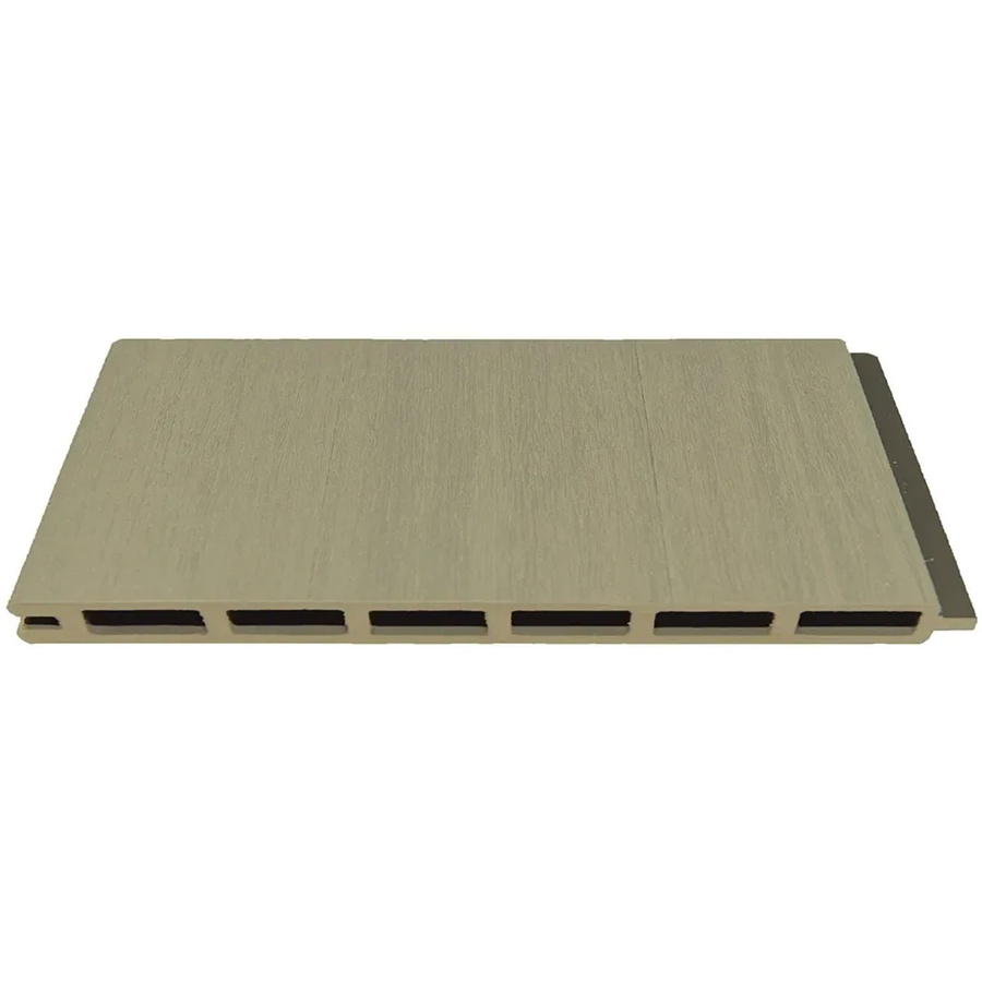 T&J Elskop-Serie WPC-Steckzaunsystem Schilf in Beige, B/T/H: 150 x 20 x 179 cm - Bild 2