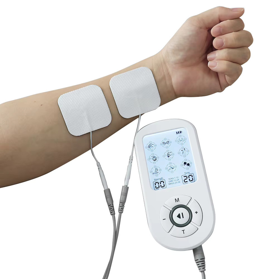 Raiuleko EMS-Muskelstimulator TENS-Massagegerät, weiß - Bild 4