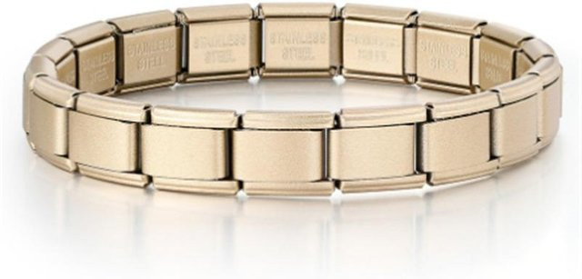 Charm-Armband Edelstahl, 18-teilig, Sternenfarben, Unisex - Bild 1