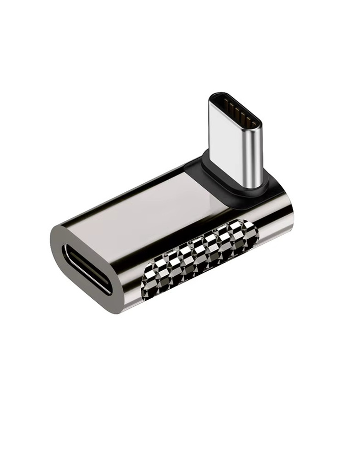 USB 4.0 Adapter mit 40 Gbit/s und 100 W USB auf Typ-C Konverter im 90-Grad-Winkel für schnelle Datenübertragung - Bild 6