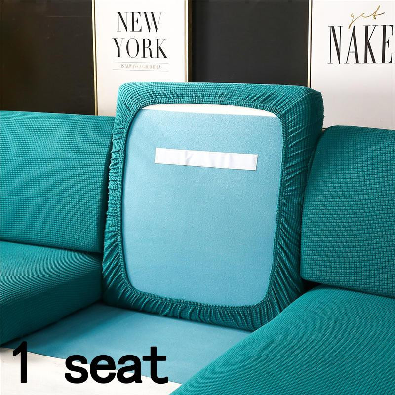 BRHUIXUE Sofa Kissenbezug Universal Sitzschutzhülle aus Polyester in Hellgrün - Bild 2