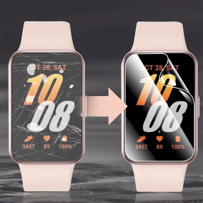 Samsung Galaxy Fit3 Displayschutzfolie aus Hydrogel, transparent, Anti-Scratch Schutzfolie - Bild 6