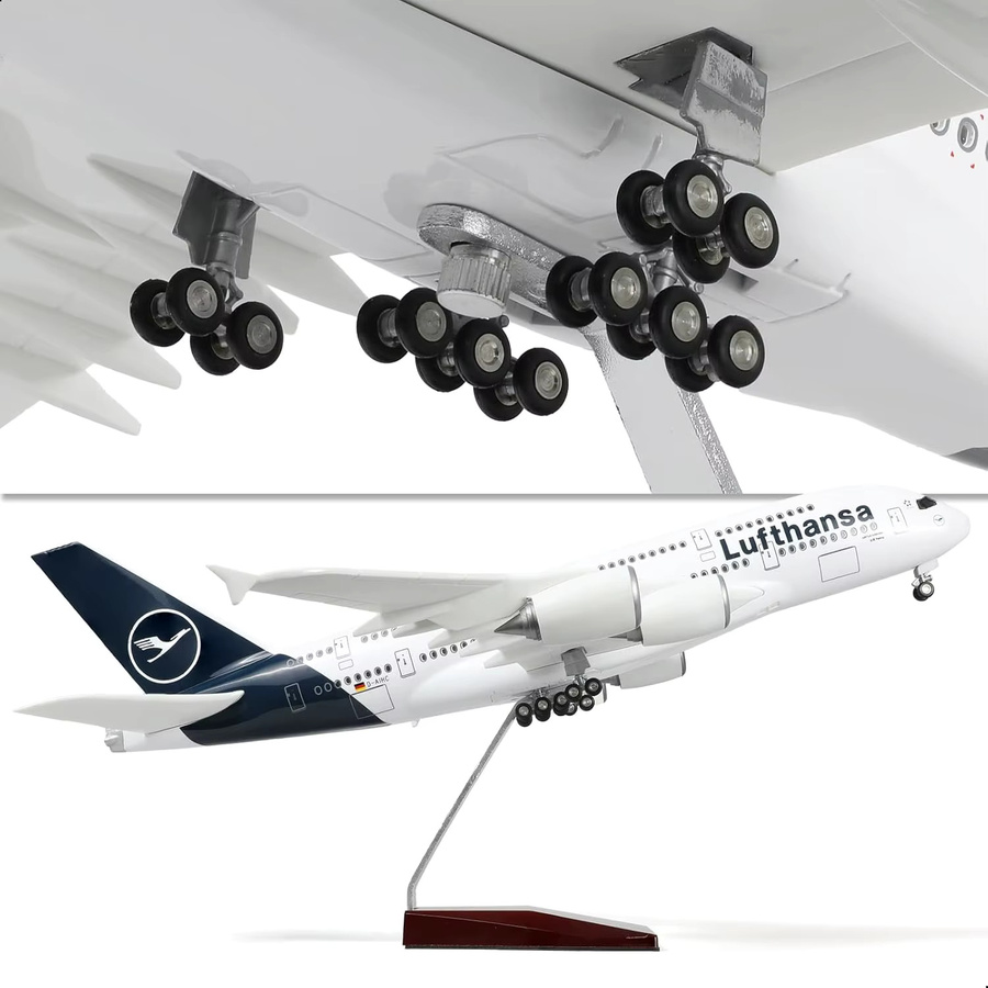 ZOCO A380 Lufthansa Flugzeugmodell, 1:160, Harz, ab 14 Jahren - Bild 2