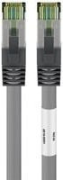 Goobay CAT 8.1 Patchkabel S/FTP PiMF Ethernet LAN in Grau, Länge: 2,0 m - Bild 1