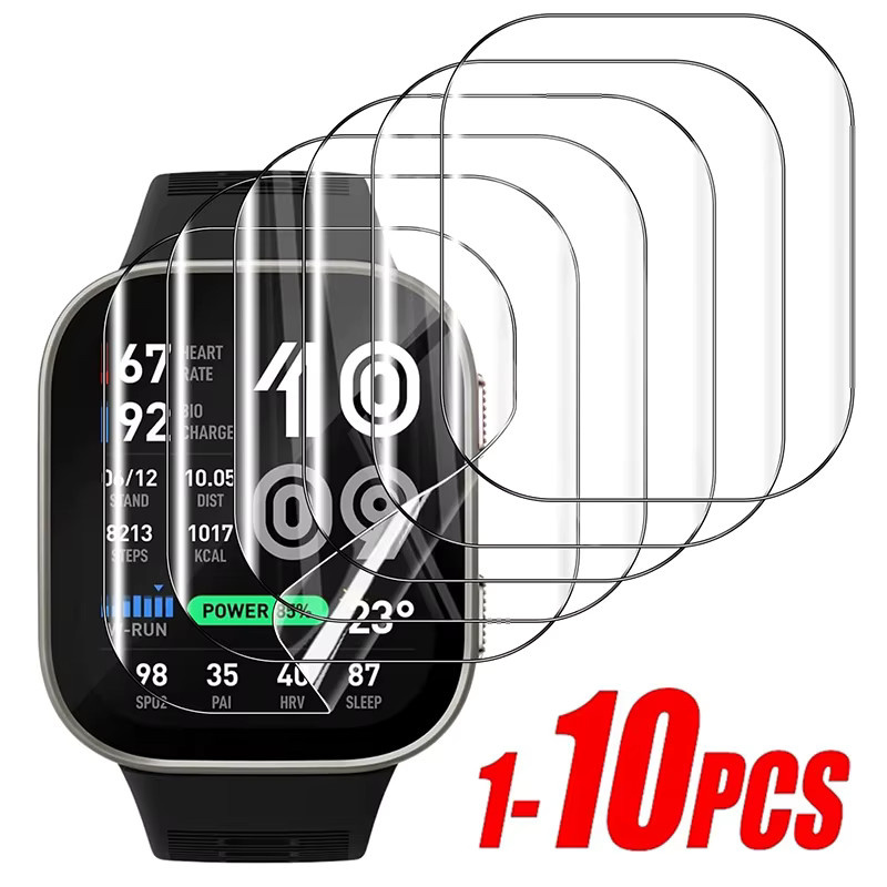 Amazfit Bip Max Displayschutzfolie, Hydrogel-Folie, transparent - Bild 7