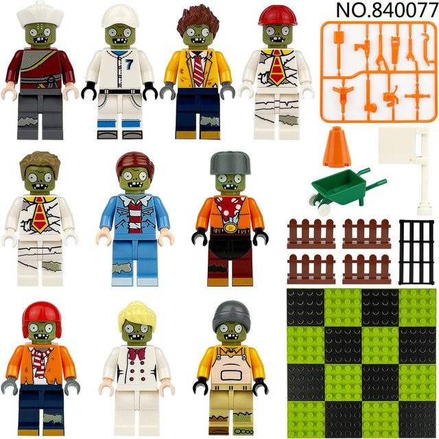 Zombie-Figur Pflanze 840077, Baustein Spielzeug, Fantasy, ab 14 Jahre - Bild 1