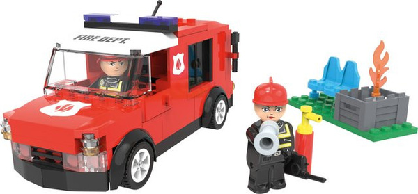 Playtive Clippys Set S Feuerwehrwagen