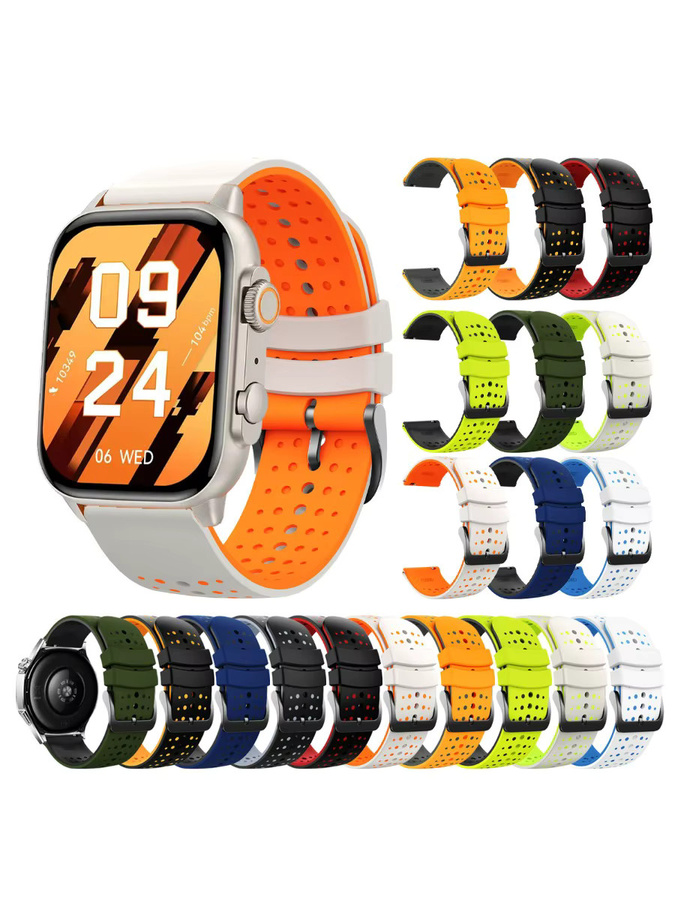 COLMI Uhrenarmband Silikon, 22 mm, Unisex - Bild 7