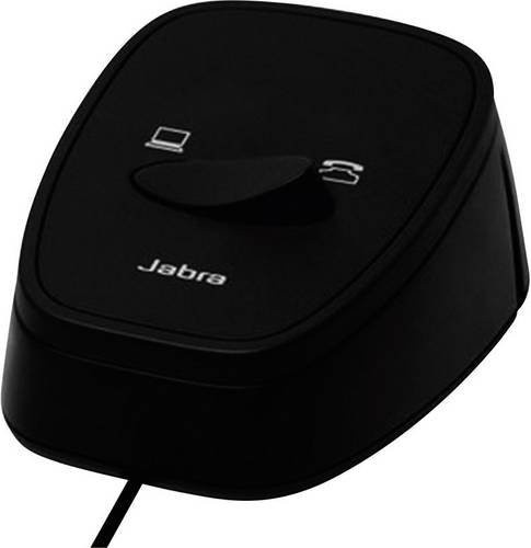 Jabra LINK 180 Y-Kabel Umschalter für PC und Telefon in Schwarz - Bild 1