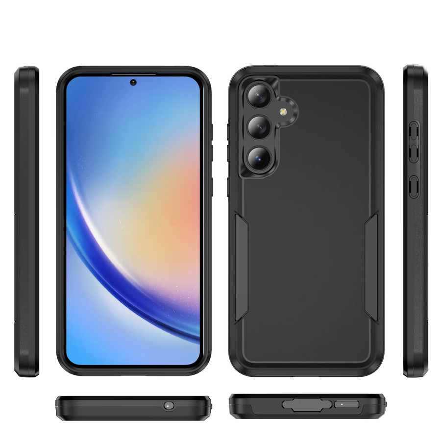 Ott Armor Box Defender Robuste Schutzhülle für Samsung Galaxy S26 Ultra S25 S24 S23 S22 S21 und weitere Modelle in Schwarz oder Blau - Bild 1