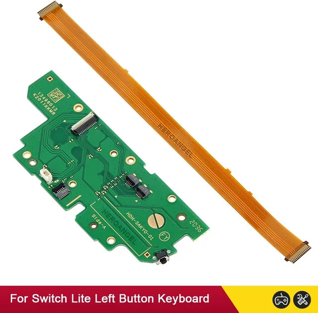 Nintendo Switch Lite Ersatz L-Seiten-Tastenplatine Motherboard für die Spielekonsole in Grün - Bild 1