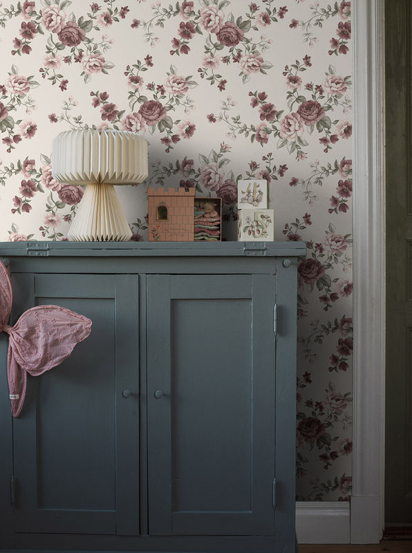 BoråsTapeter Wallpaper Nomi 7485 Floral Vintage Design in Rose aus Vlies - Bild 2