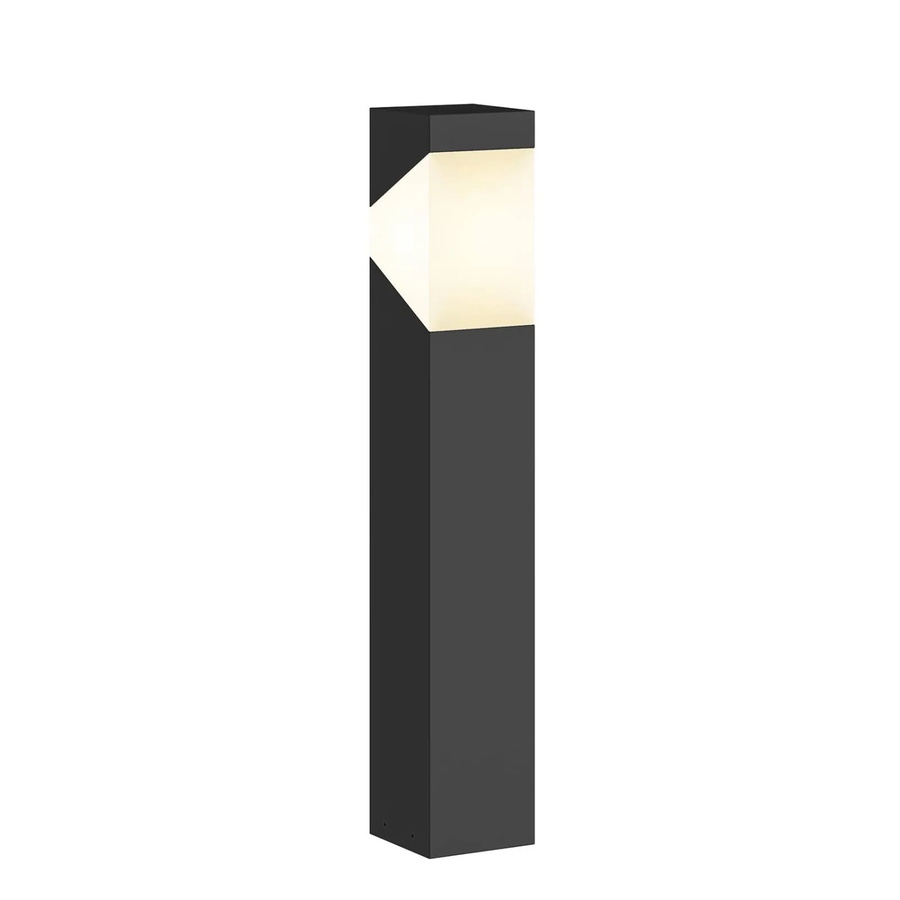 Lucande Außenleuchte Kiran 9619013, moderne 1-flammige Wandleuchte aus Aluminium in Schwarz, E27, IP44, Höhe: 40 cm, Breite: 10 cm, Tiefe: 10 cm - Bild 2
