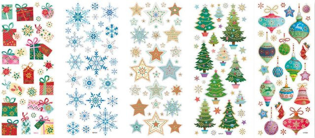 Brilliant-Sticker Weihnachten - Bild 1
